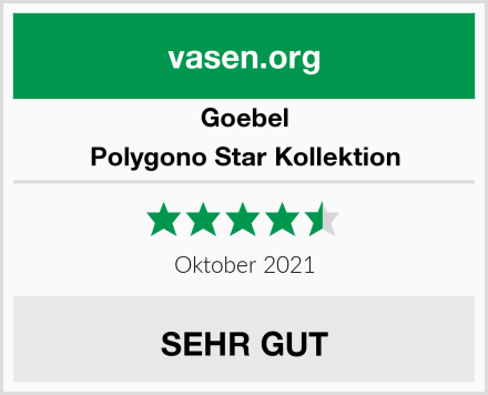 Goebel Polygono Star Kollektion Test
