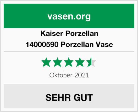 Kaiser Porzellan 14000590 Porzellan Vase Test