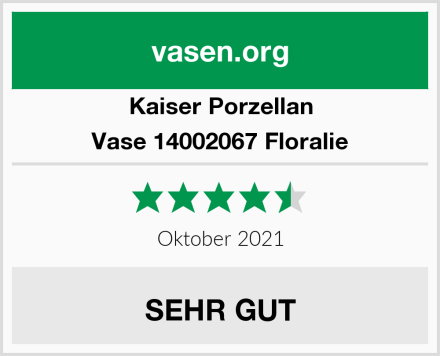 Kaiser Porzellan Vase 14002067 Floralie Test
