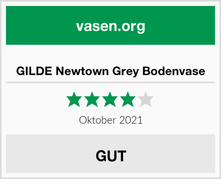  GILDE Newtown Grey Bodenvase Test