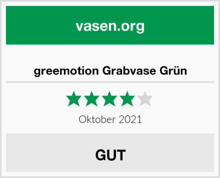  greemotion Grabvase Grün Test