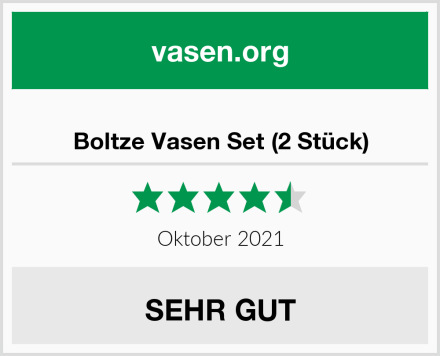  Boltze Vasen Set (2 Stück) Test
