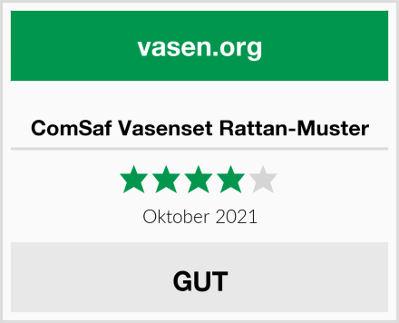  ComSaf Vasenset Rattan-Muster Test