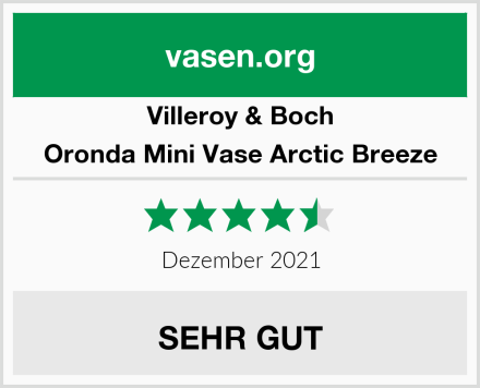 Villeroy & Boch Oronda Mini Vase Arctic Breeze Test