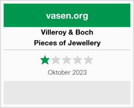 Villeroy & Boch Pieces of Jewellery Test