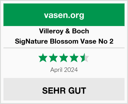Villeroy & Boch SigNature Blossom Vase No 2 Test