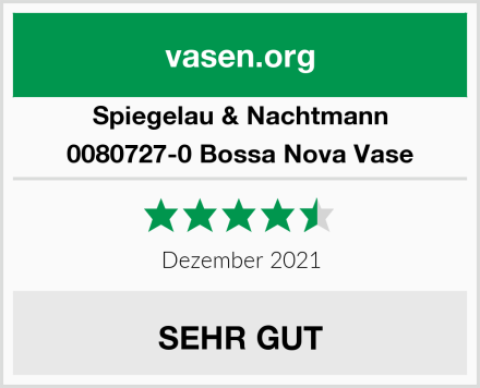 Spiegelau & Nachtmann 0080727-0 Bossa Nova Vase Test
