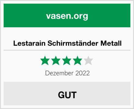  Lestarain Schirmständer Metall Test