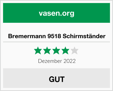  Bremermann 9518 Schirmständer Test