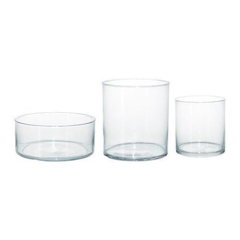 IKEA CYLINDER Vase / Schale 3er-Set
