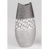 Formano Vase Silber-grau 35 cm