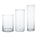 IKEA Cylinder Vasen aus Klarglas
